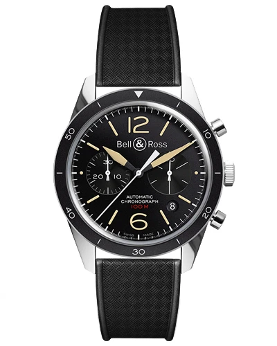 Часы Bell & Ross Vintage Chronograph BRV126-ST-HER/SRB