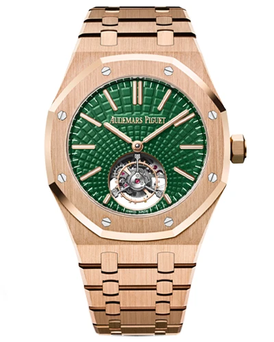 Часы с позолотой Audemars Piguet Royal Oak Tourbillon Extra-Thin 26533OR.OO.1220OR.01