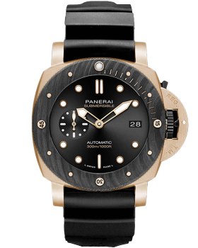 Часы Panerai Submersible Goldtech Orocarbo PAM01070