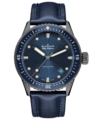 Часы Blancpain Fifty Fathoms Bathyscaphe 5000-0240-O52A