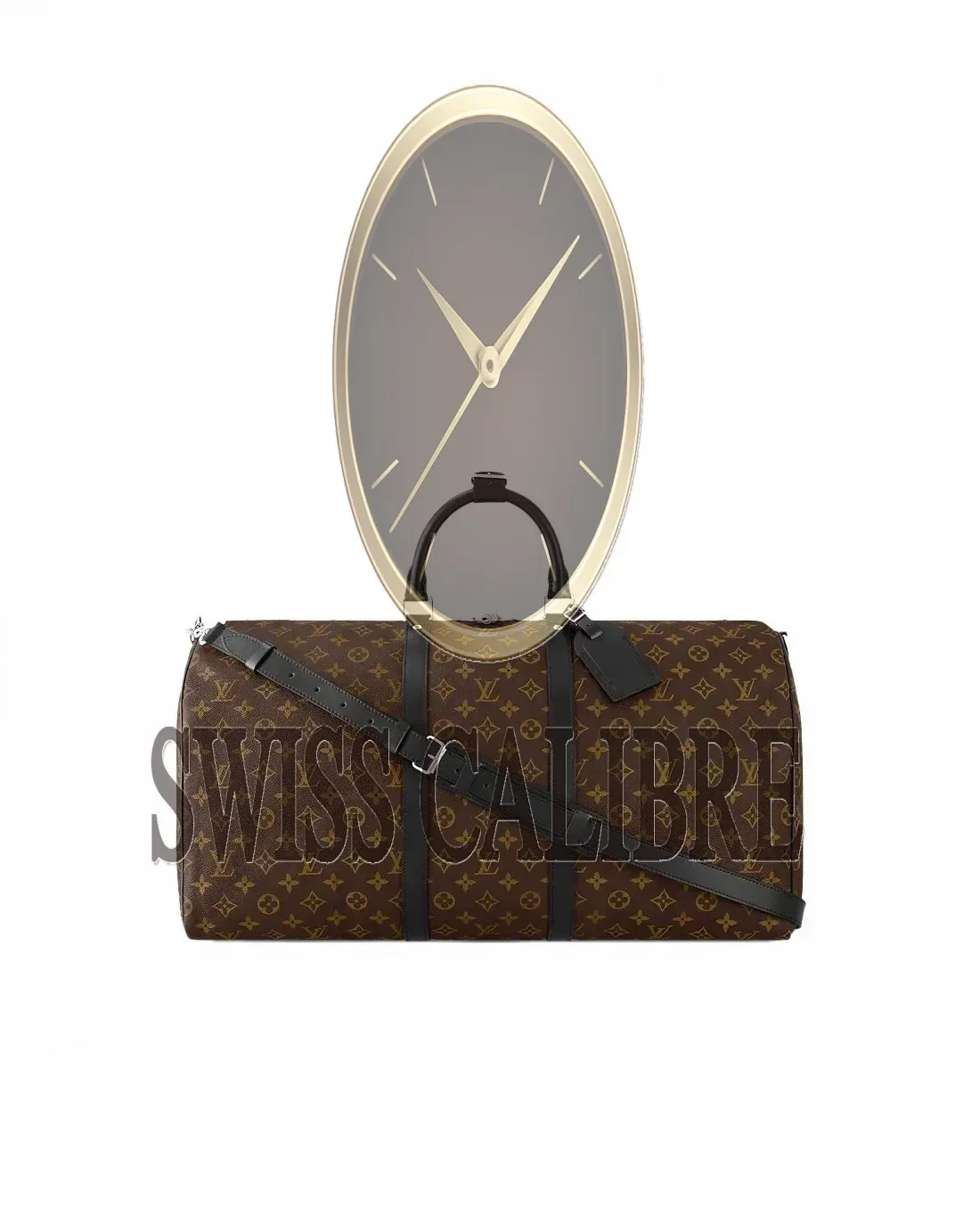 Дорожная сумка Louis Vuitton Keepall Bandoulière 55 M56714