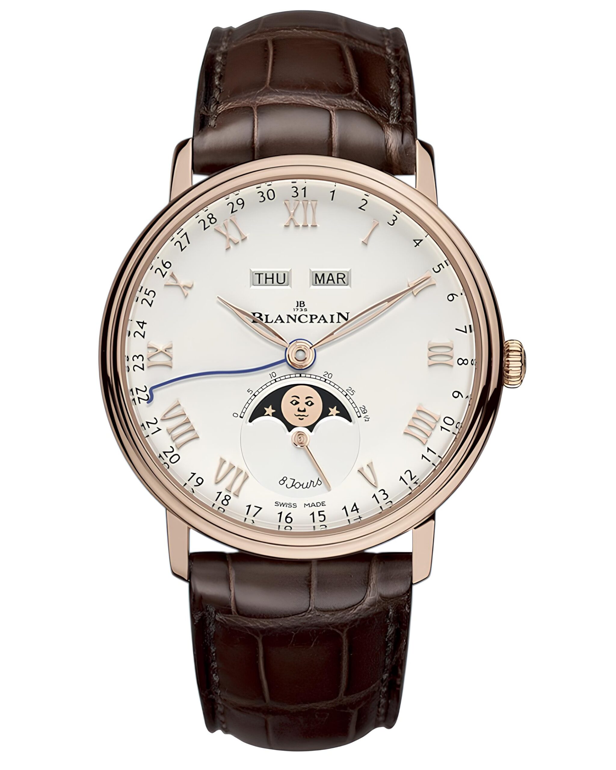 Часы Blancpain Villeret Quantième Complet 6654-3642-55B