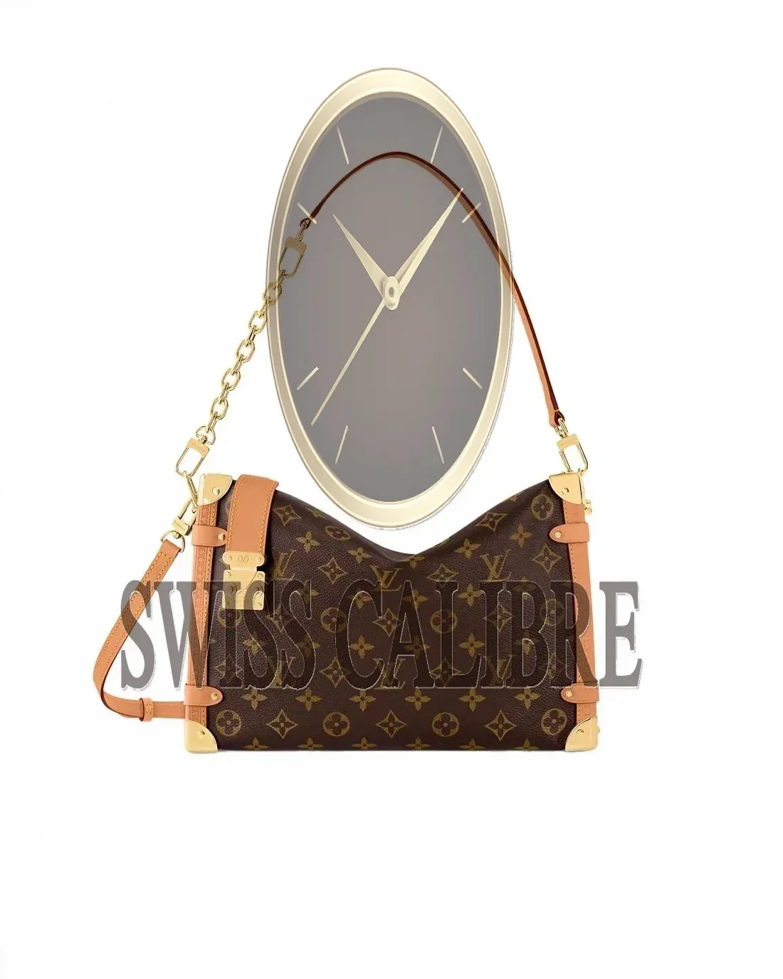 Женская сумка Louis Vuitton Side Trunk GM M14513