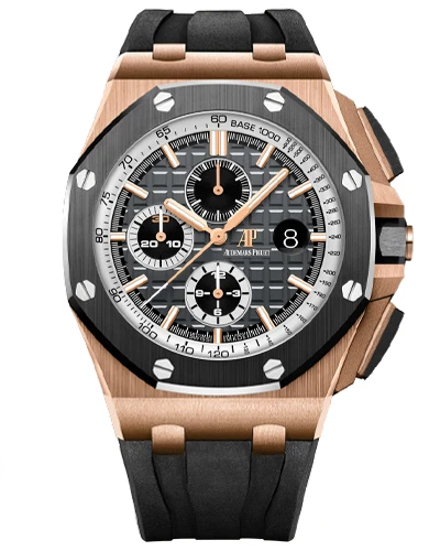 Часы с позолотой Audemars Piguet Royal Oak Offshore Chronograph 26416RO.OO.A002CA.01