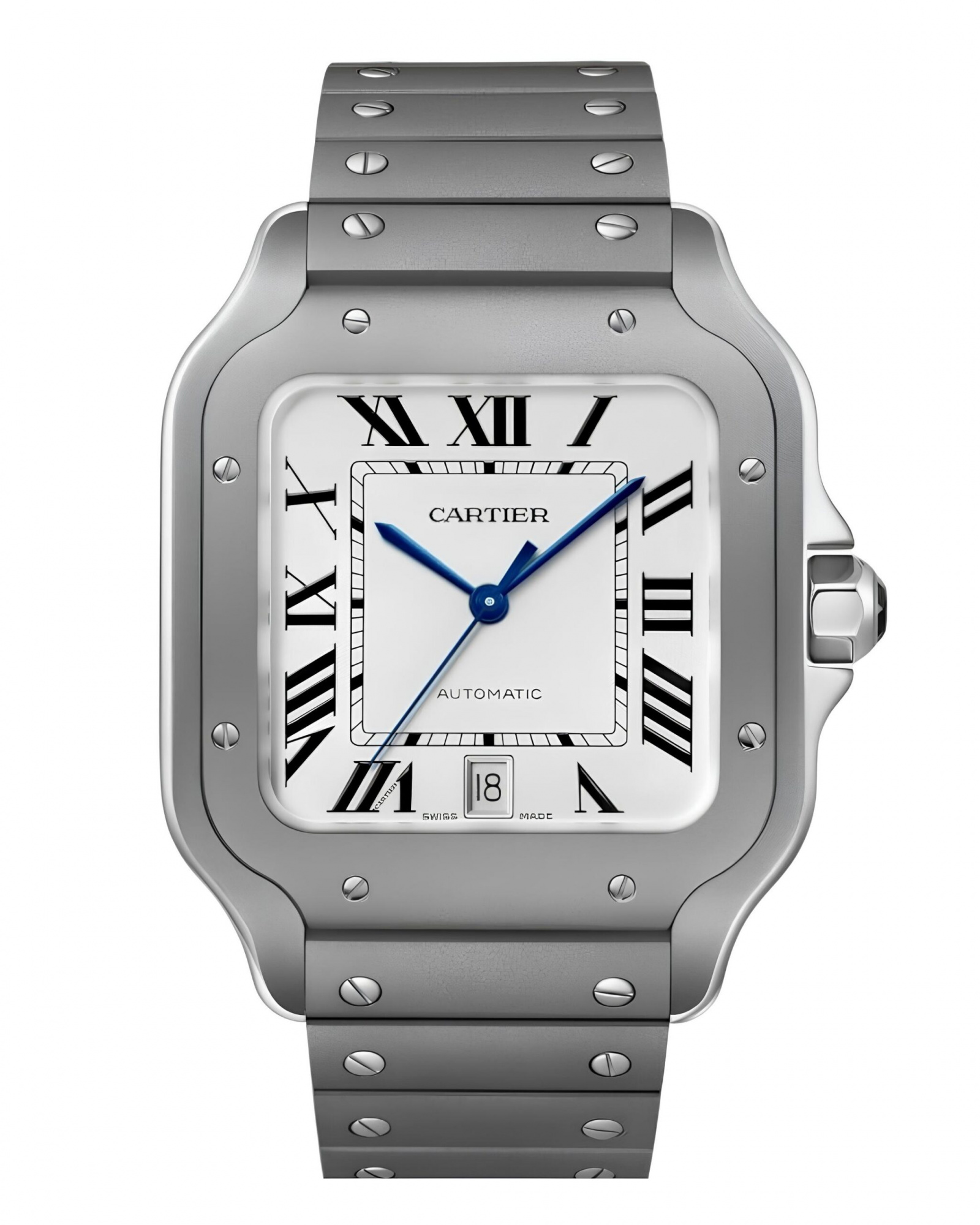 Часы Cartier Santos De Cartier Large titanium WSSA0089