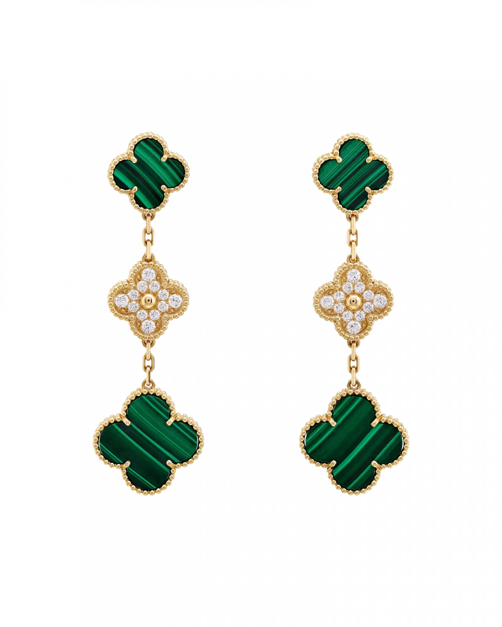 Серьги Van Cleef Magic Alhambra VCARO9II00, 3 мотива